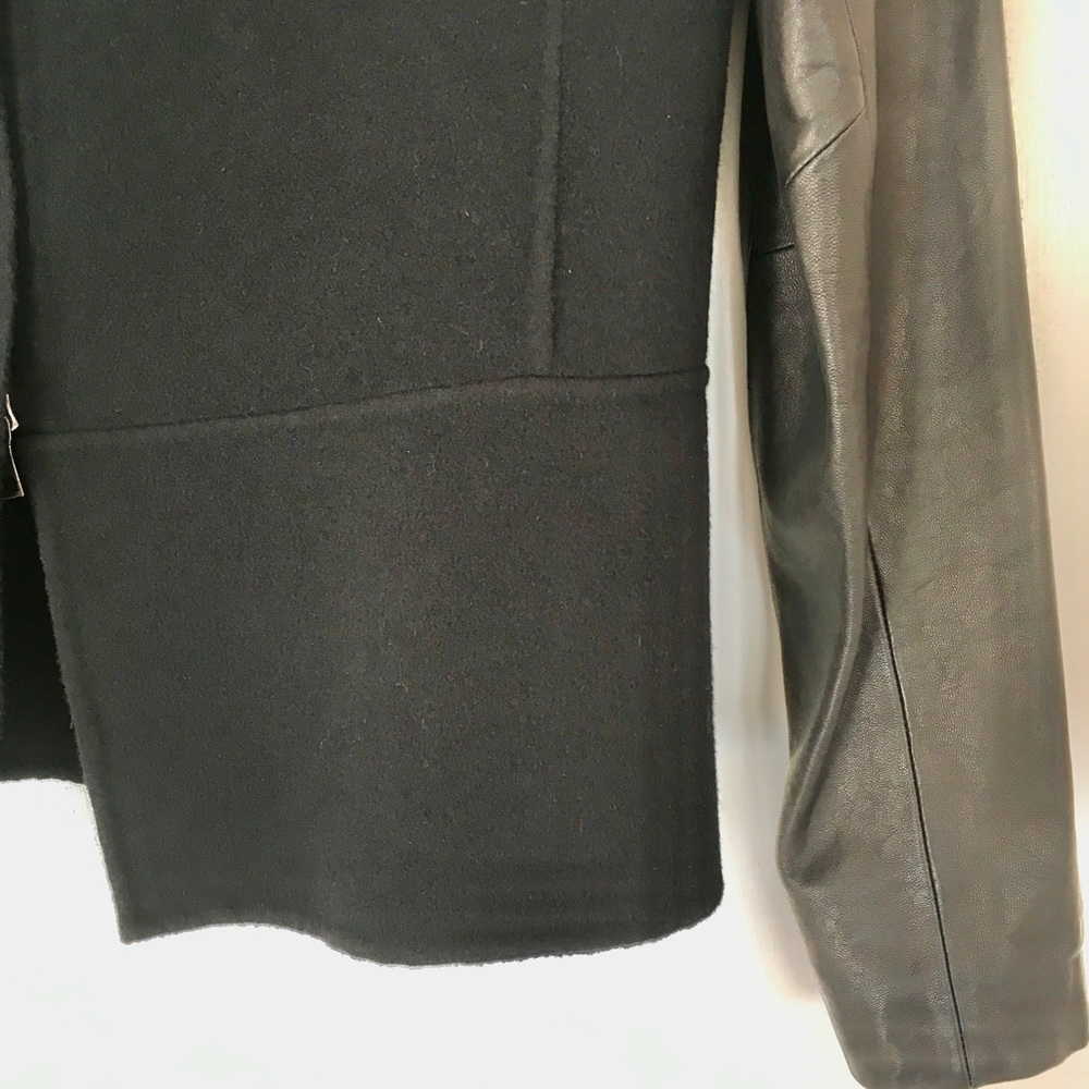 Vince wool/leather jacket - Picture 7 of 8
